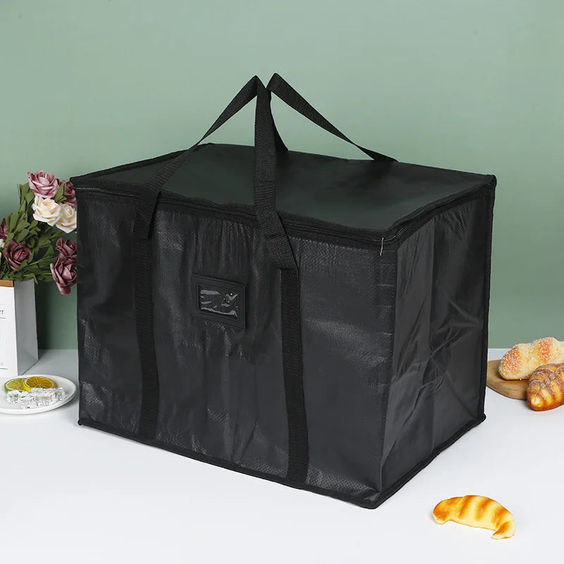 Food Delivery Bags with 28-70L Capacity Made from Food-Grade Material, Convenient Pizza Takeaway Bags, Easy-to-Clean Ruck Bags for Outdoor Activities
