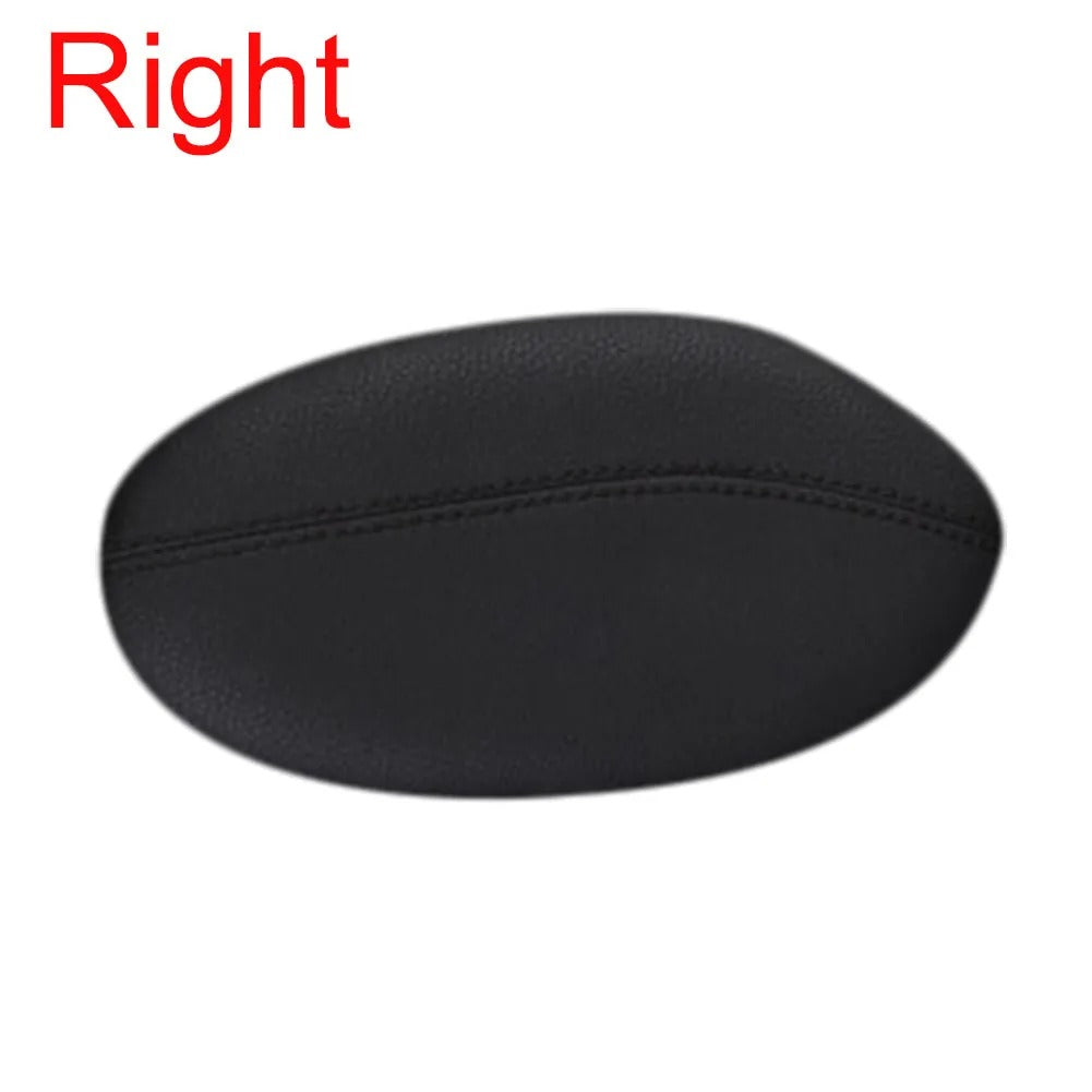 Ergonomic Car Seat Leg Support Cushion – Memory Foam Thigh & Knee Pad - Delicate Leather