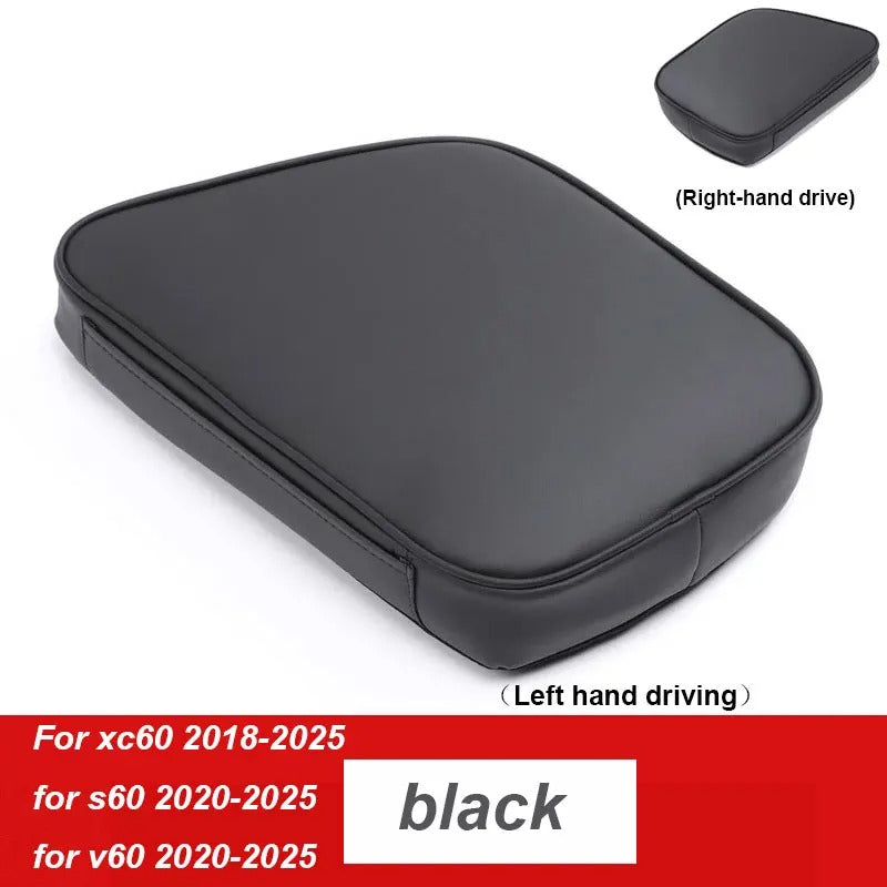 Armrest Box Protective Pad for Car – Interior Height Pad and Decoration - Delicate Leather