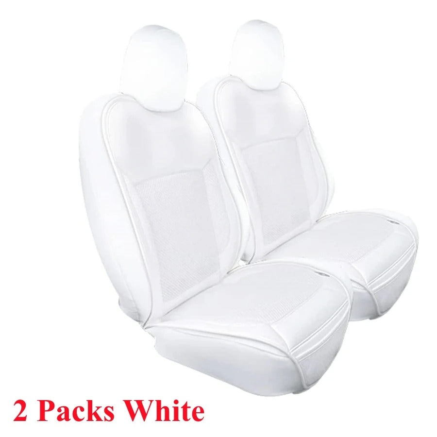 Smart Cooling Seat Cushion for Car, 15s Cooling, Breathable Summer Comfort - Delicate Leather