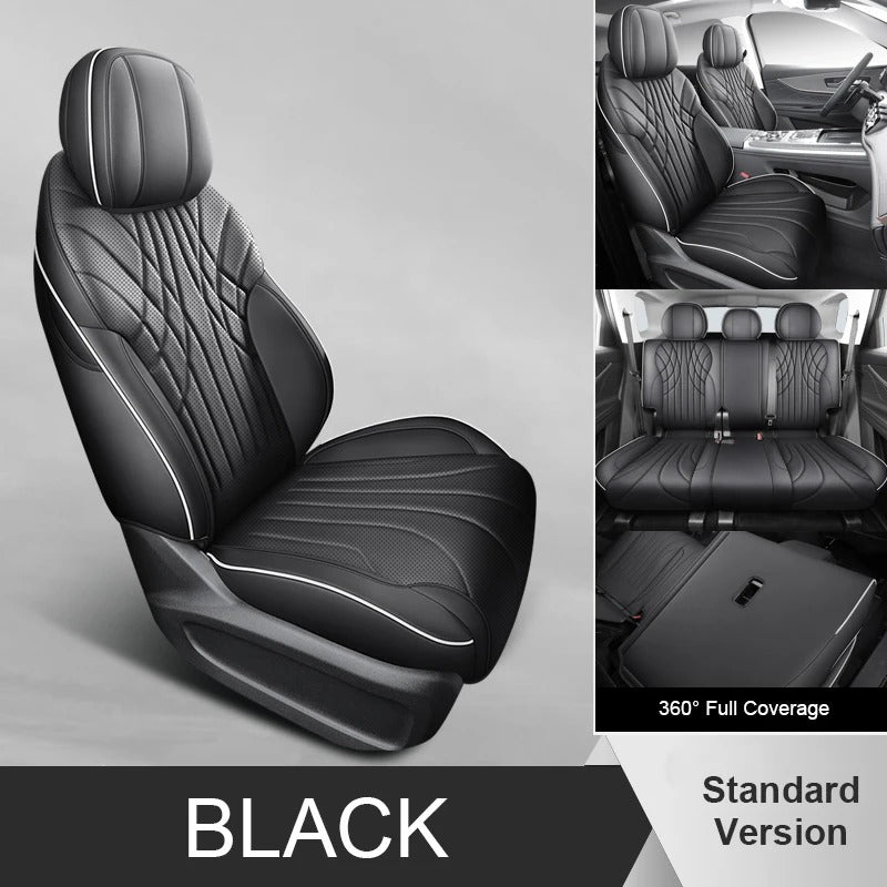 Custom Fit Leather Seat Covers – Full Set for car - Delicate Leather