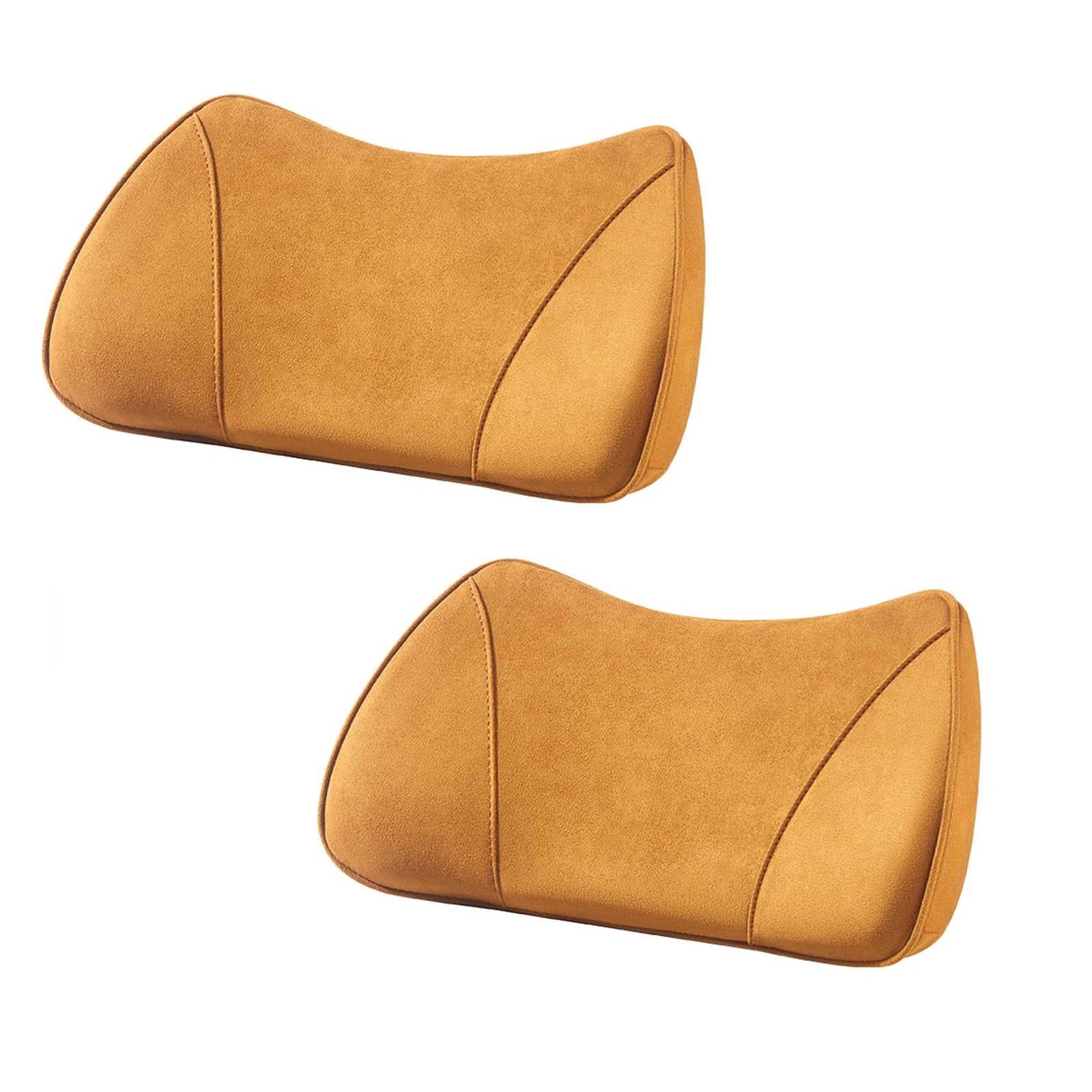 2-in-1 Car Seat Booster & Lumbar Pillow – Memory Foam Inclined Cushion for Comfort and Support