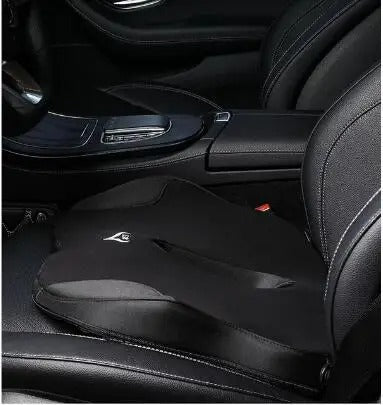 Orthopedic Memory Foam Seat & Back Cushion Set – Coccyx and Waist Support for Office Chair & Car