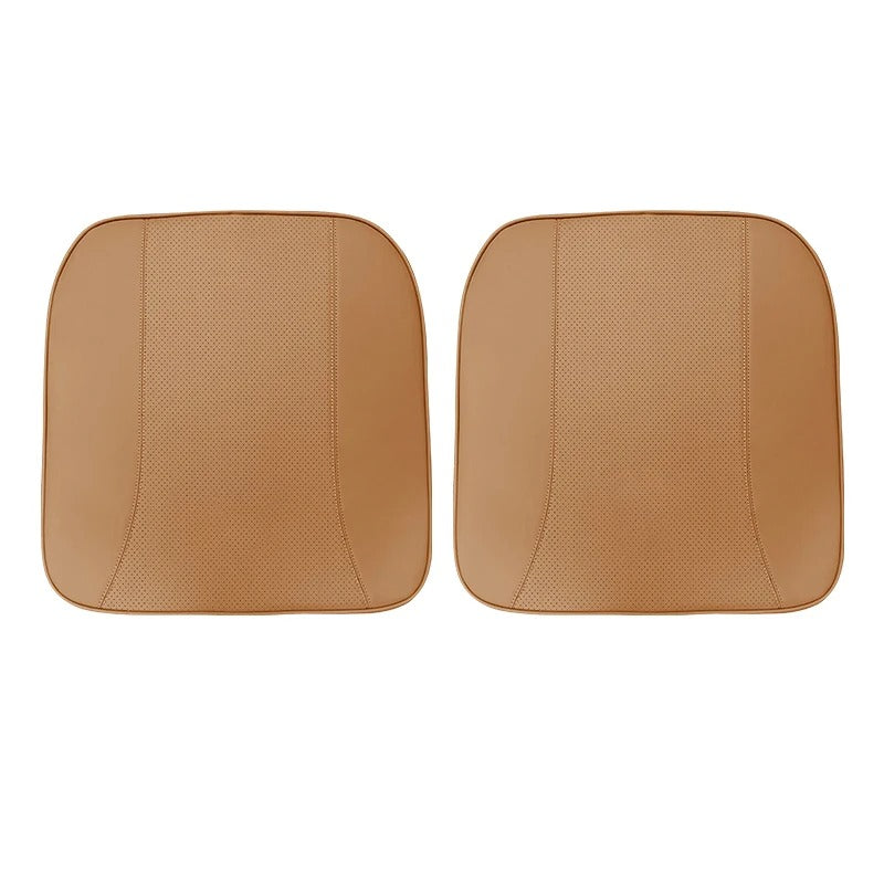 Memory Foam Height-Increasing Car Seat Cushion – All-Season Universal Accessory - Delicate Leather