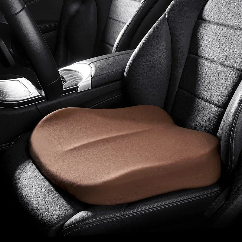 Car Seat Booster Cushion – Memory Foam Raised Seat Protector for Enhanced Comfort