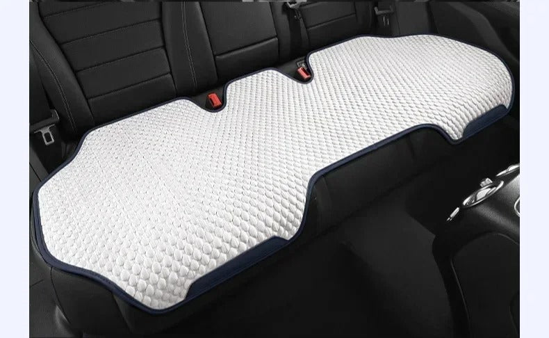 Universal Ice Silk Car Seat Cover - Breathable, Four-Season Protection for Cars - Delicate Leather
