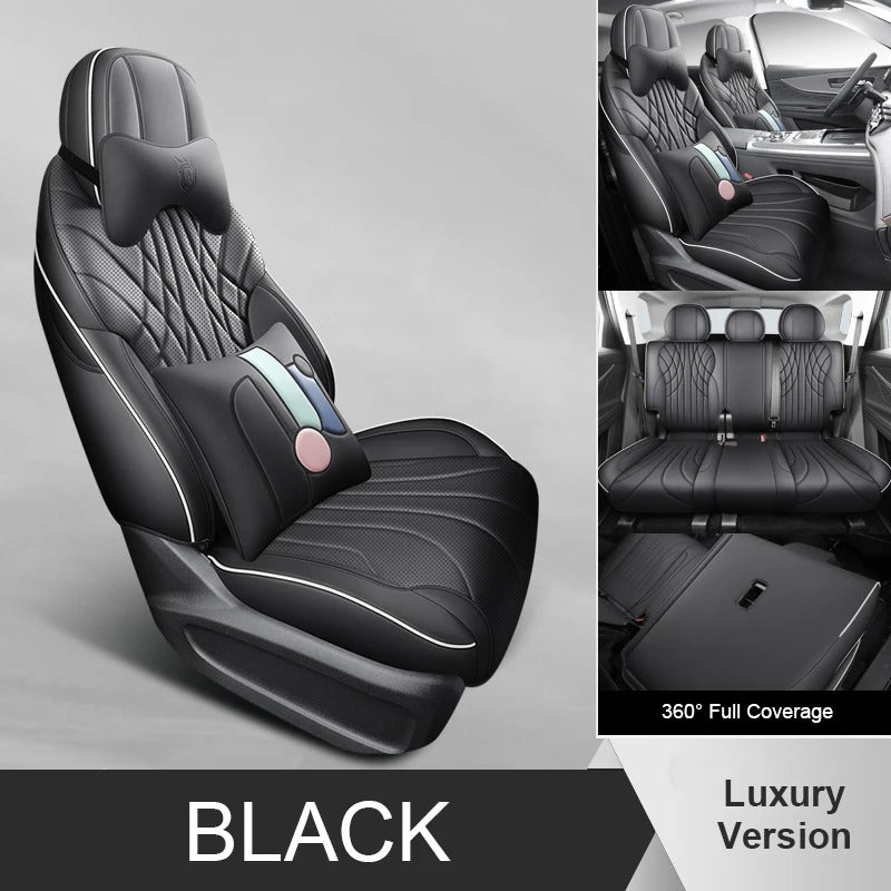 Custom Fit Leather Seat Covers – Full Set for car - Delicate Leather