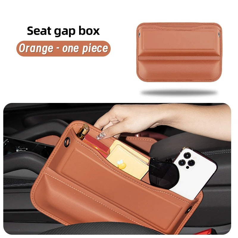 Universal Car Seat Gap Storage Box – Multifunctional Seat Gap Pocket Organizer
