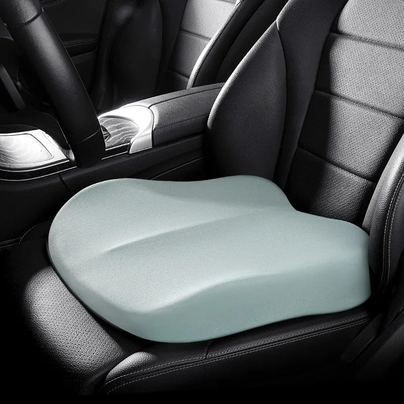 Car Seat Booster Cushion – Memory Foam Raised Seat Protector for Enhanced Comfort