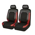 Universal PU Leather Car Seat Cover Set - 4 or 9 Piece Full Protection for Cars, Trucks, and Vans - Delicate Leather