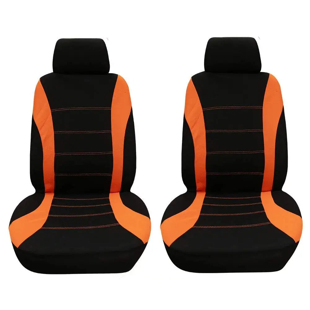 Dustproof Car Seat Cover Protector with Headrest - Comfortable, Four-Season Fit for Most Cars - Delicate Leather