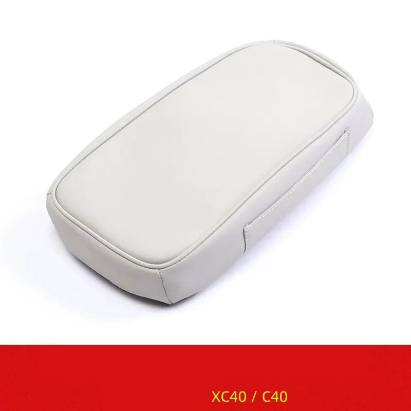 Armrest Box Protective Pad for Car – Interior Height Pad and Decoration - Delicate Leather