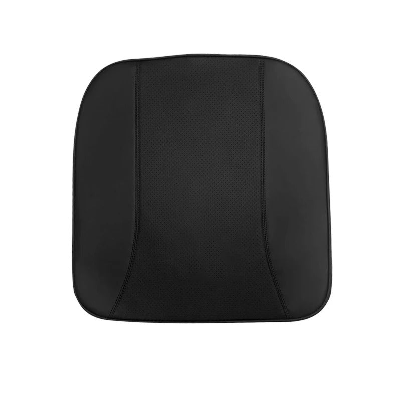 Memory Foam Height-Increasing Car Seat Cushion – All-Season Universal Accessory - Delicate Leather
