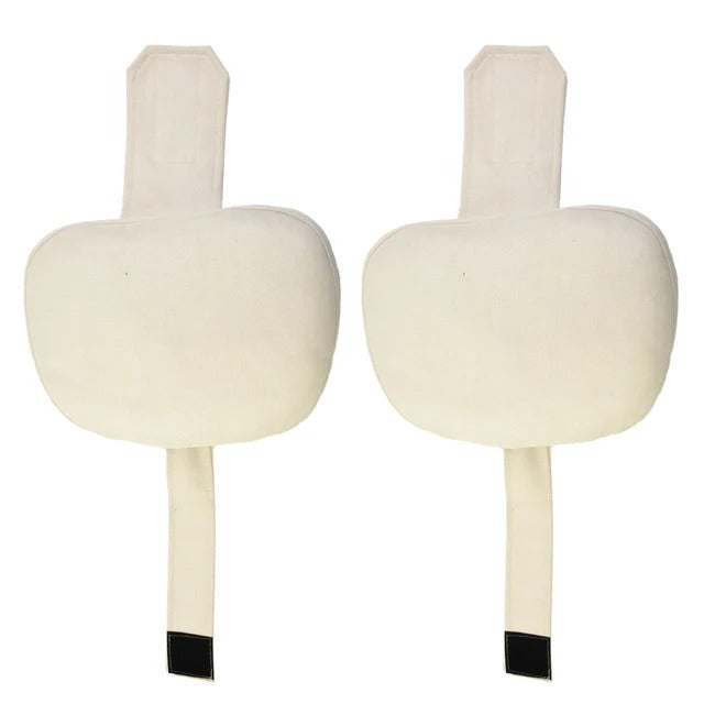 1 Pair Ultra-Soft Car Headrest Pillows – Maybach S-Class Design for Mercedes-Benz and Universal Vehicles