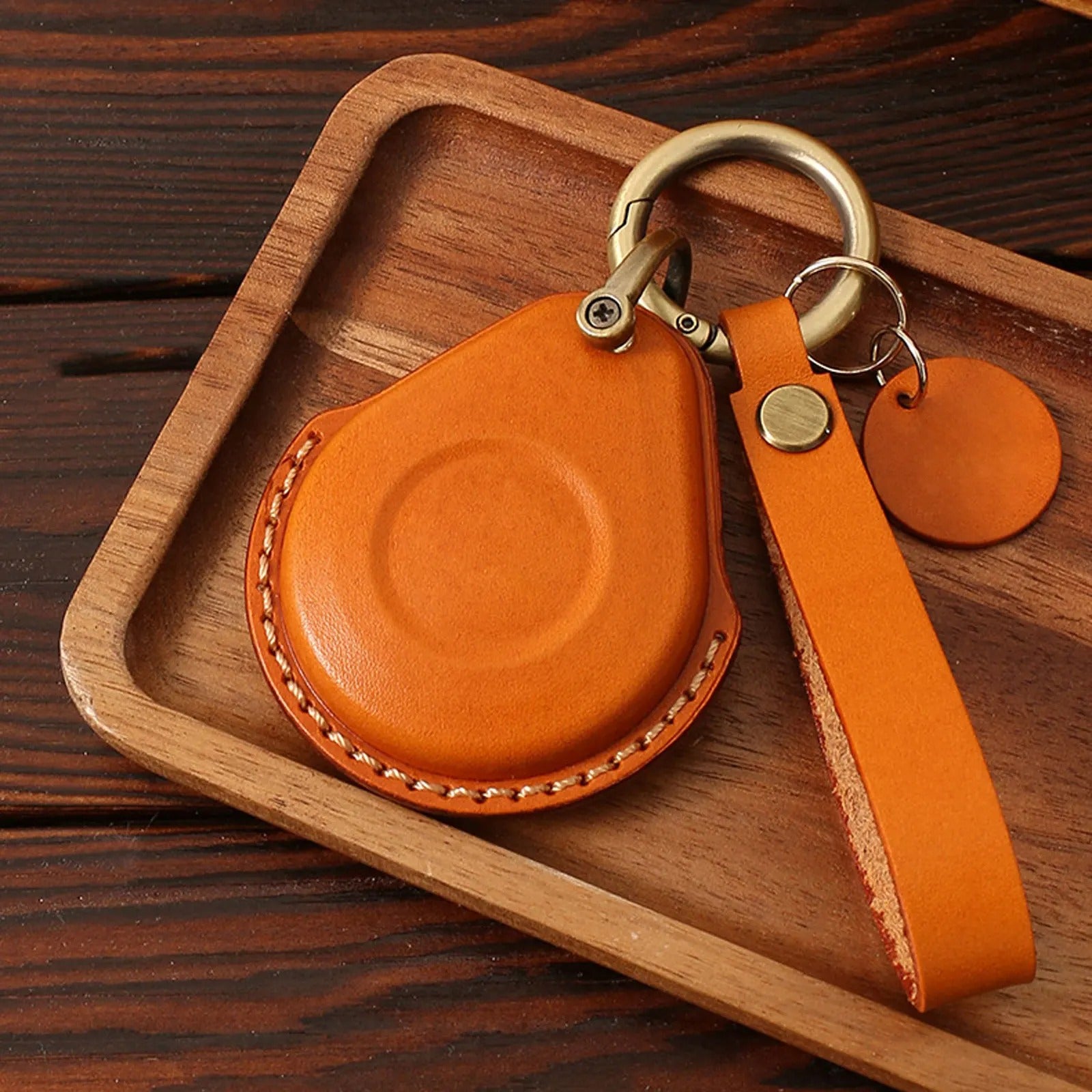 Handcrafted Genuine Leather Smart Key Fob Cover