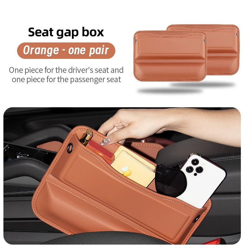 Universal Car Seat Gap Storage Box – Multifunctional Seat Gap Pocket Organizer