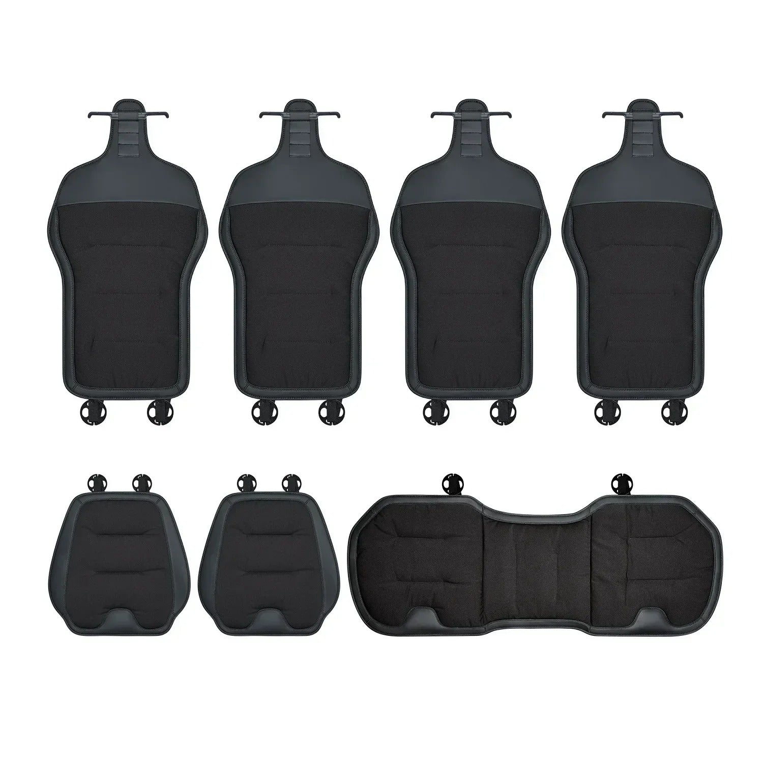 Universal Ice Silk Car Seat Cover – Four-Season Comfortable, Breathable, and Luxurious Seat Cushion Protector - Delicate Leather