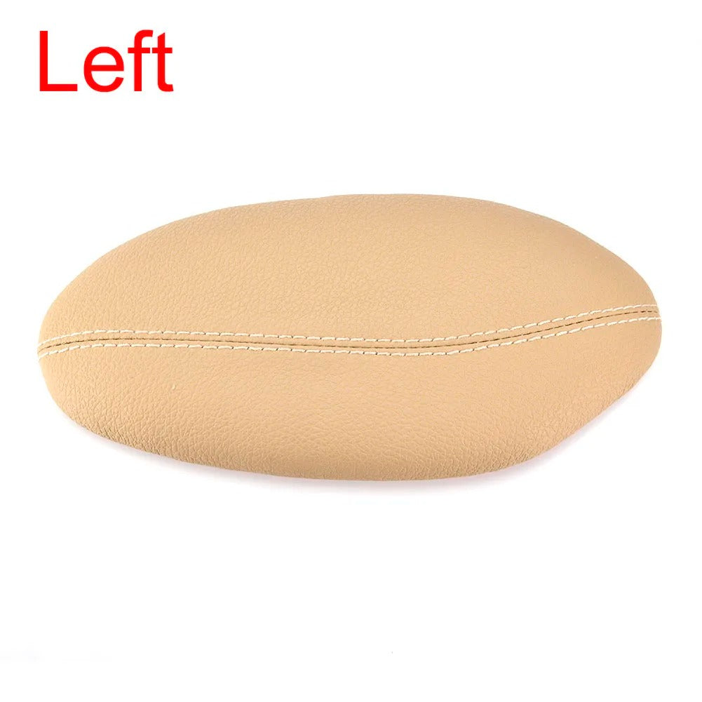 Ergonomic Car Seat Leg Support Cushion – Memory Foam Thigh & Knee Pad - Delicate Leather