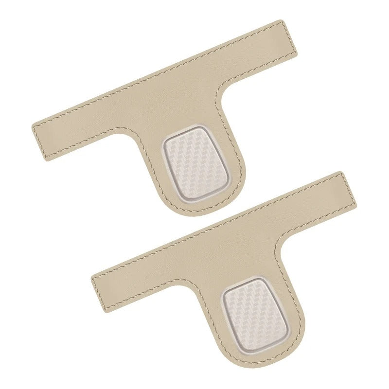 Auto Sport Seat Back Hook – Multi-Functional Widened & Thickened Storage Hook - Delicate Leather