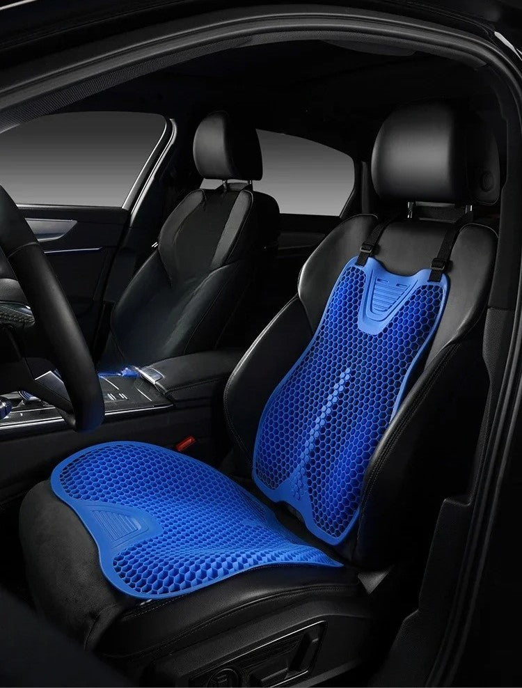 Universal Breathable Cooling Car Seat Cover – Summer Comfort & All-Season Protection - Delicate Leather