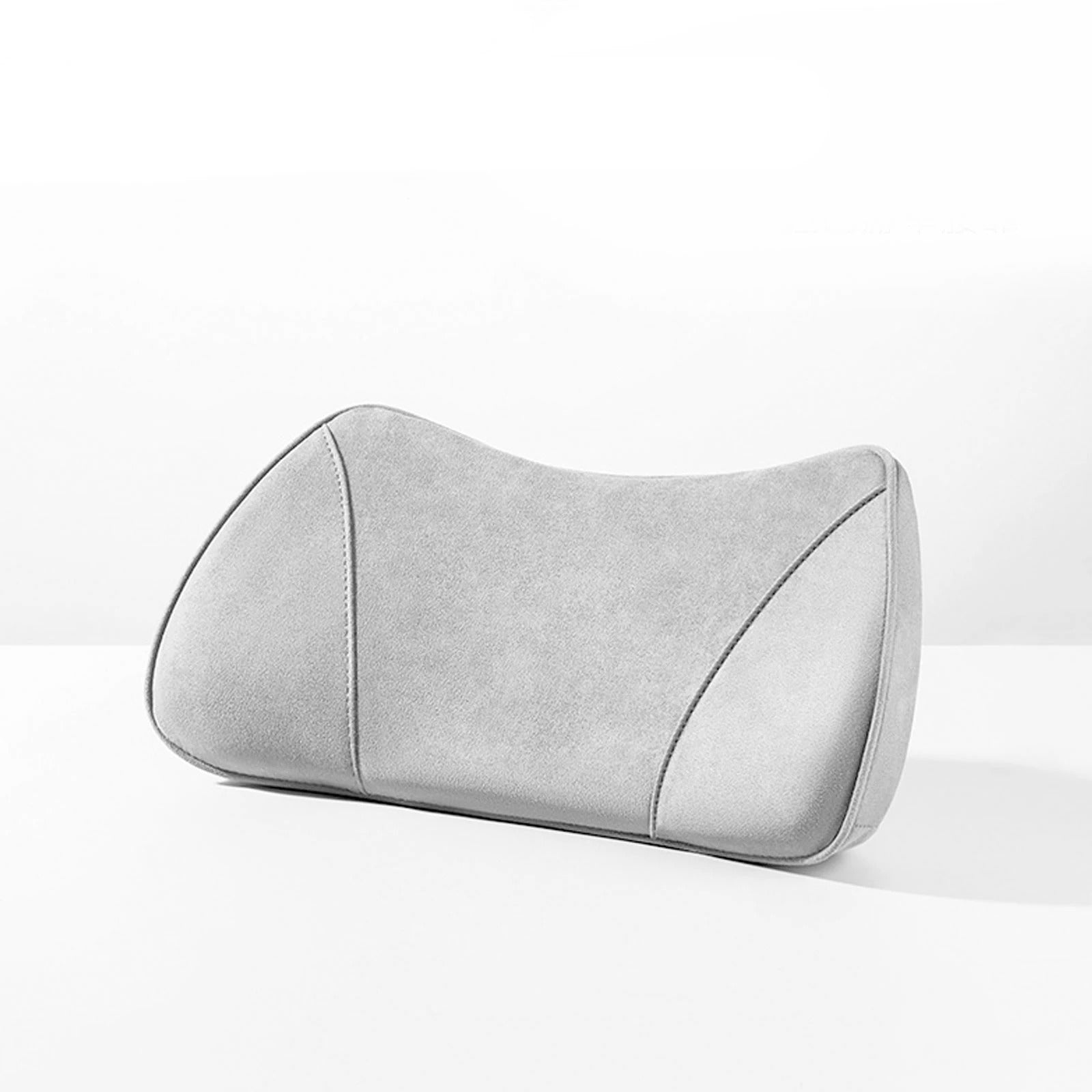 2-in-1 Car Seat Booster & Lumbar Pillow – Memory Foam Inclined Cushion for Comfort and Support