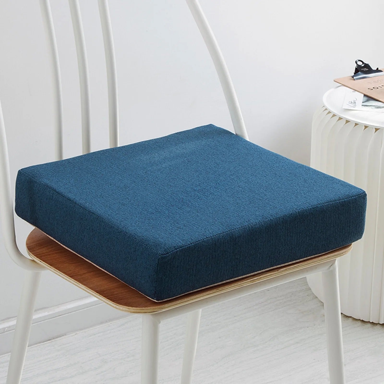Premium Memory Foam Chair Cushion – High-Density Comfort & Winter Warmth - Delicate Leather