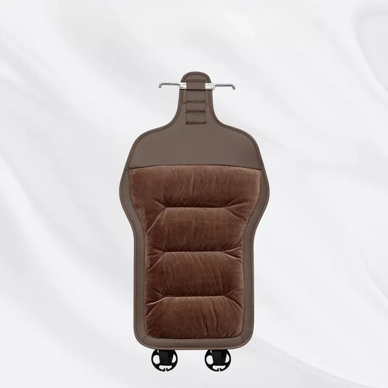 Flannel Universal Car Seat Covers – Stylish, Warm, and Comfortable Full Set for Autumn and Winter - Delicate Leather