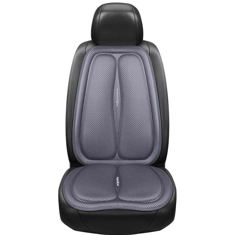 Universal Non-Slip Car Seat Cushion – Convex Cooling Design for Heat Dissipation | Summer Sweatproof Chair Pad - Delicate Leather