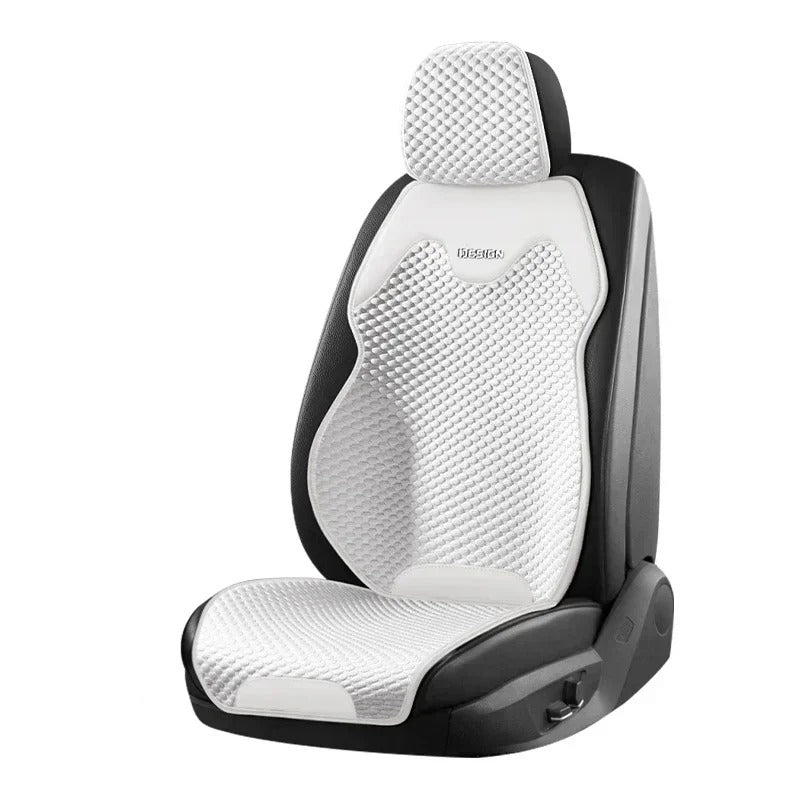 Universal Ice Silk Car Seat Cover - Breathable, Four-Season Protection for Cars - Delicate Leather