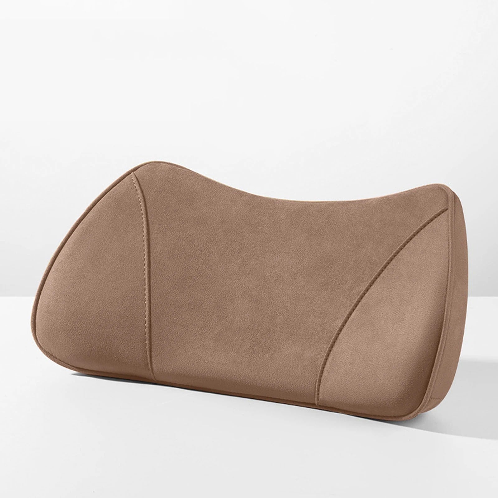 2-in-1 Car Seat Booster & Lumbar Pillow – Memory Foam Inclined Cushion for Comfort and Support