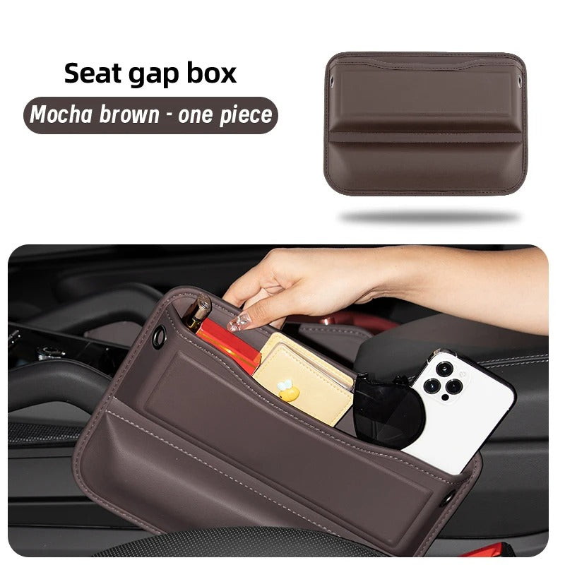 Universal Car Seat Gap Storage Box – Multifunctional Seat Gap Pocket Organizer