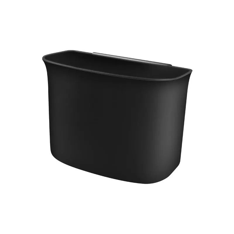 Car Trash Can & Storage Bag – Hanging Rear and Front Seat Organizer - Delicate Leather