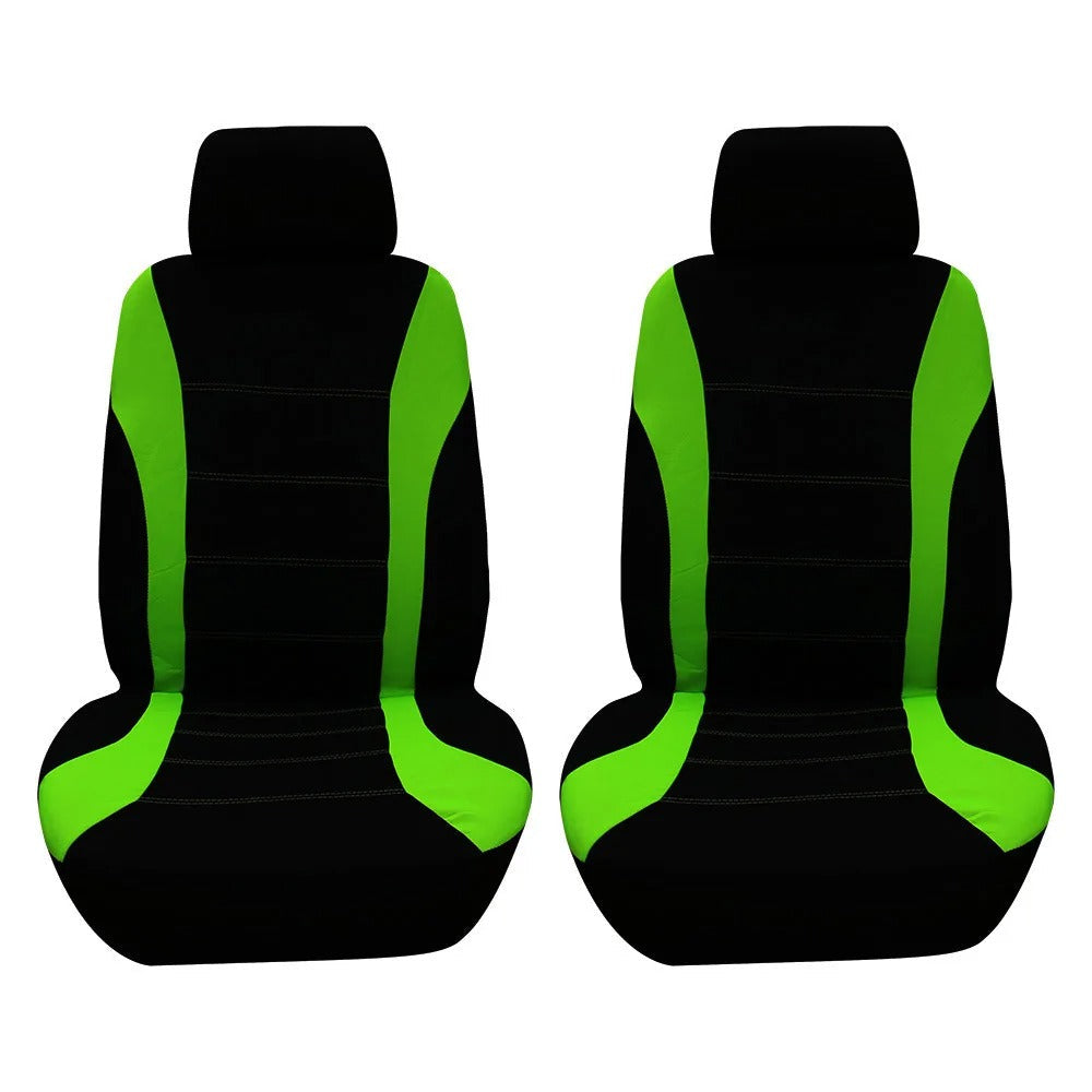 Dustproof Car Seat Cover Protector with Headrest - Comfortable, Four-Season Fit for Most Cars - Delicate Leather