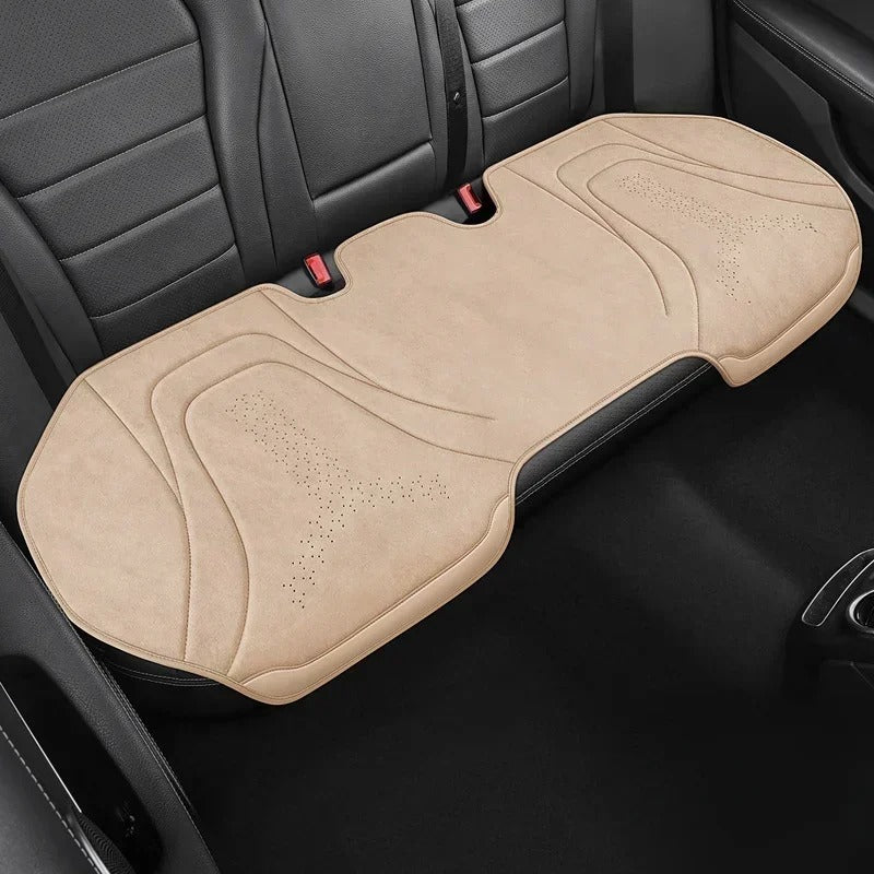 Universal Four-Season Car Seat Cover – Breathable Flax Anti-Slip Protection for Sedans, SUVs, and MPVs - Delicate Leather