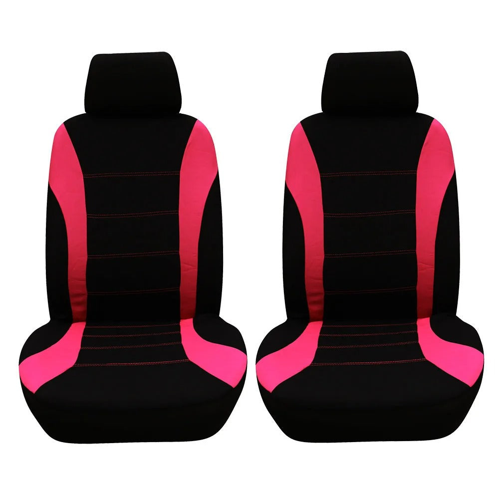 Dustproof Car Seat Cover Protector with Headrest - Comfortable, Four-Season Fit for Most Cars - Delicate Leather