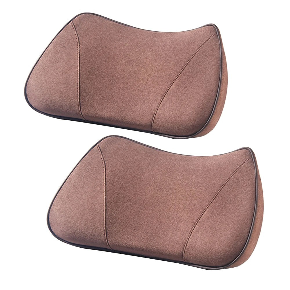 2-in-1 Car Seat Booster & Lumbar Pillow – Memory Foam Inclined Cushion for Comfort and Support