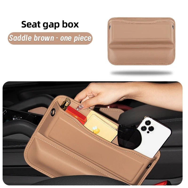 Universal Car Seat Gap Storage Box – Multifunctional Seat Gap Pocket Organizer