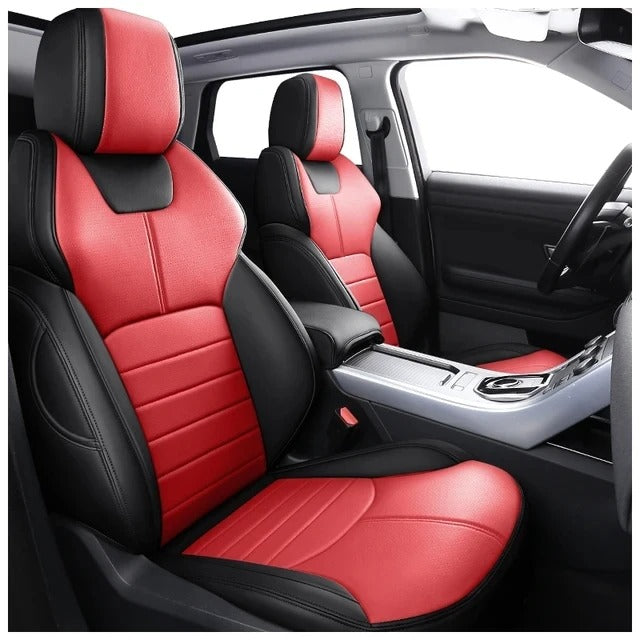 Custom Fit Car Seat Covers – 98% Compatibility for 5-Seater Vehicles - Delicate Leather