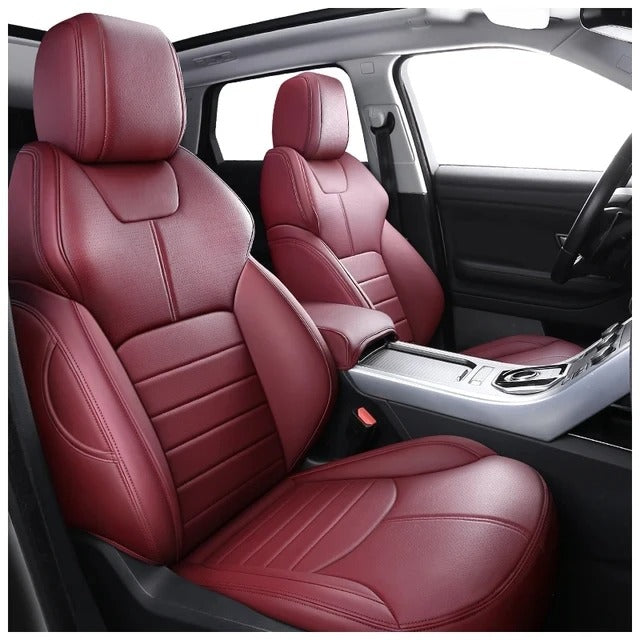 Custom Fit Car Seat Covers – 98% Compatibility for 5-Seater Vehicles - Delicate Leather