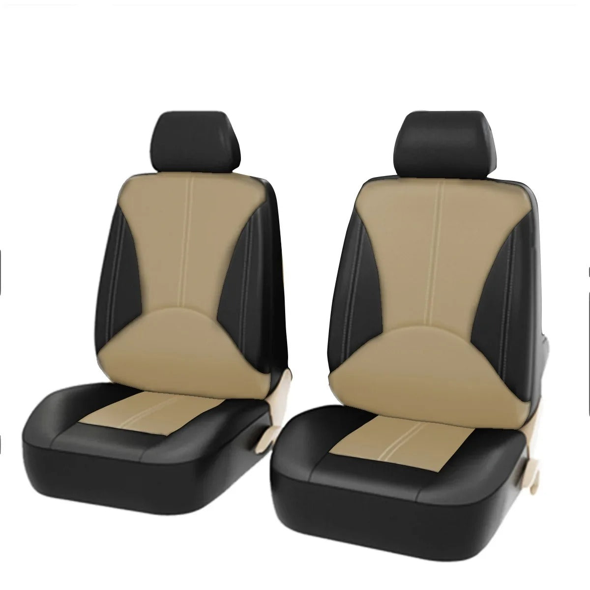 PU Leather Car Seat Covers for Honda Accord, Civic, CR-V, and More – Perforated Design for 4/9 Seats - Delicate Leather