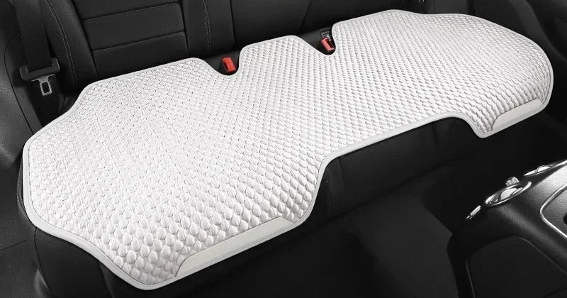 Universal Ice Silk Car Seat Cover - Breathable, Four-Season Protection for Cars - Delicate Leather