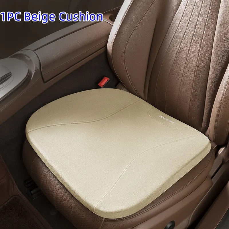 Car Headrest & Lumbar Cushion – Integrated Waist Support for All-Season Comfort - Delicate Leather