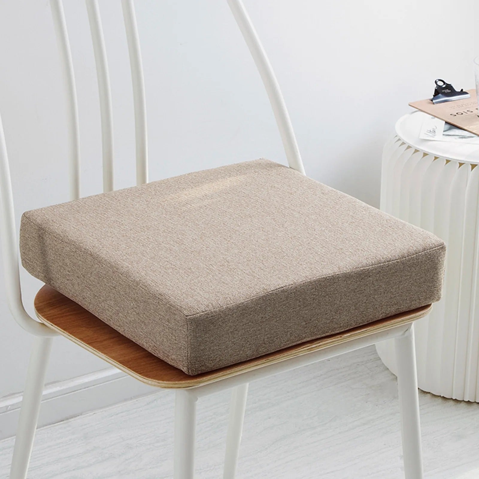 Premium Memory Foam Chair Cushion – High-Density Comfort & Winter Warmth - Delicate Leather