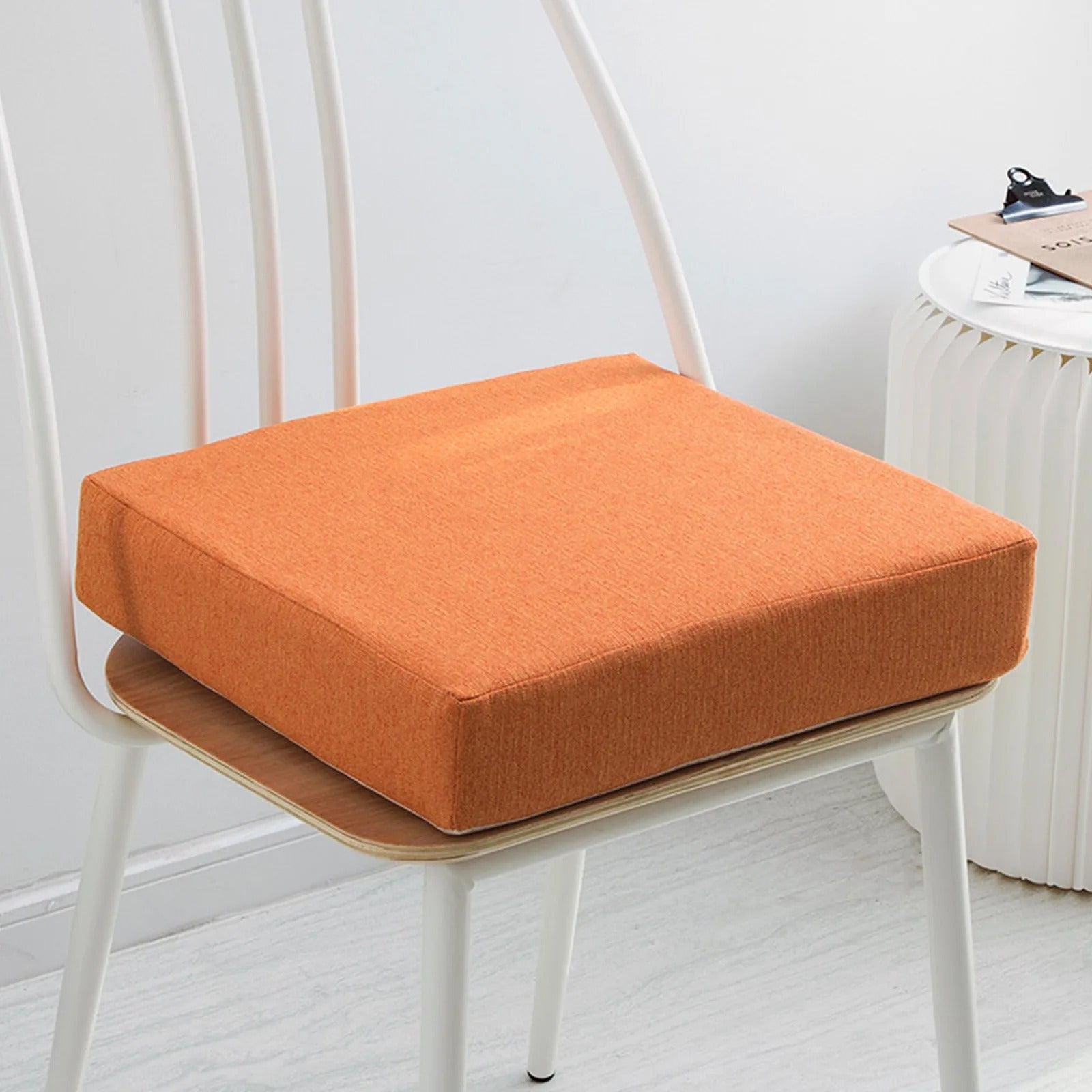 Premium Memory Foam Chair Cushion – High-Density Comfort & Winter Warmth - Delicate Leather