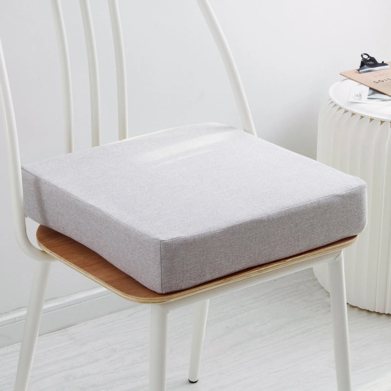 Premium Memory Foam Chair Cushion – High-Density Comfort & Winter Warmth - Delicate Leather