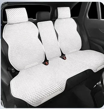 Universal Ice Silk Car Seat Cover - Breathable, Four-Season Protection for Cars - Delicate Leather