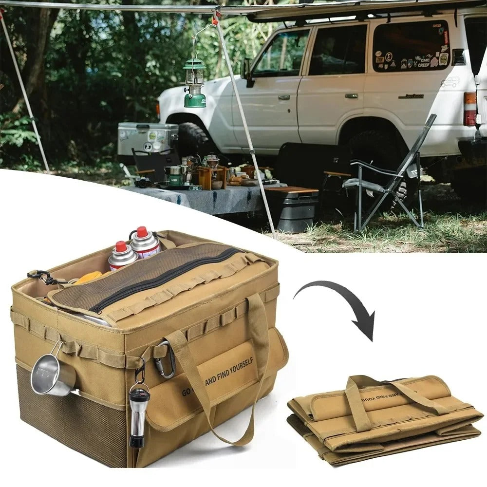 Folding Car Storage Box – Durable, Spacious, and Versatile Organizer for Outdoor Enthusiasts and Everyday Use