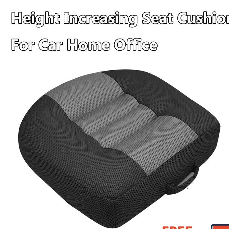 Car Seat Height Boost Cushion – Ergonomic and Breathable for Car, Office, and Home Use