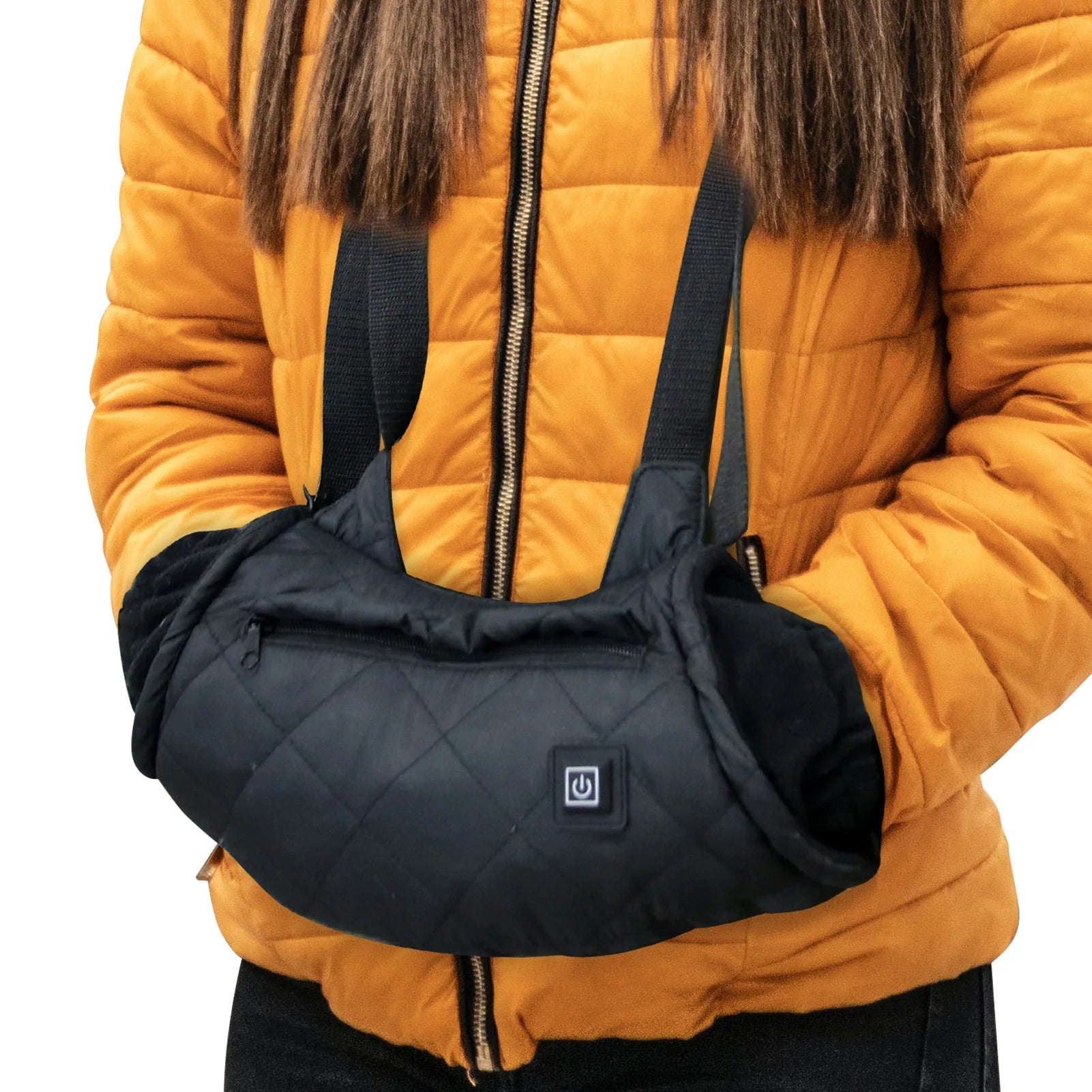 Heated Hand Pouch - Soft Fleece Lining with USB Connector and 3 Temperature Settings