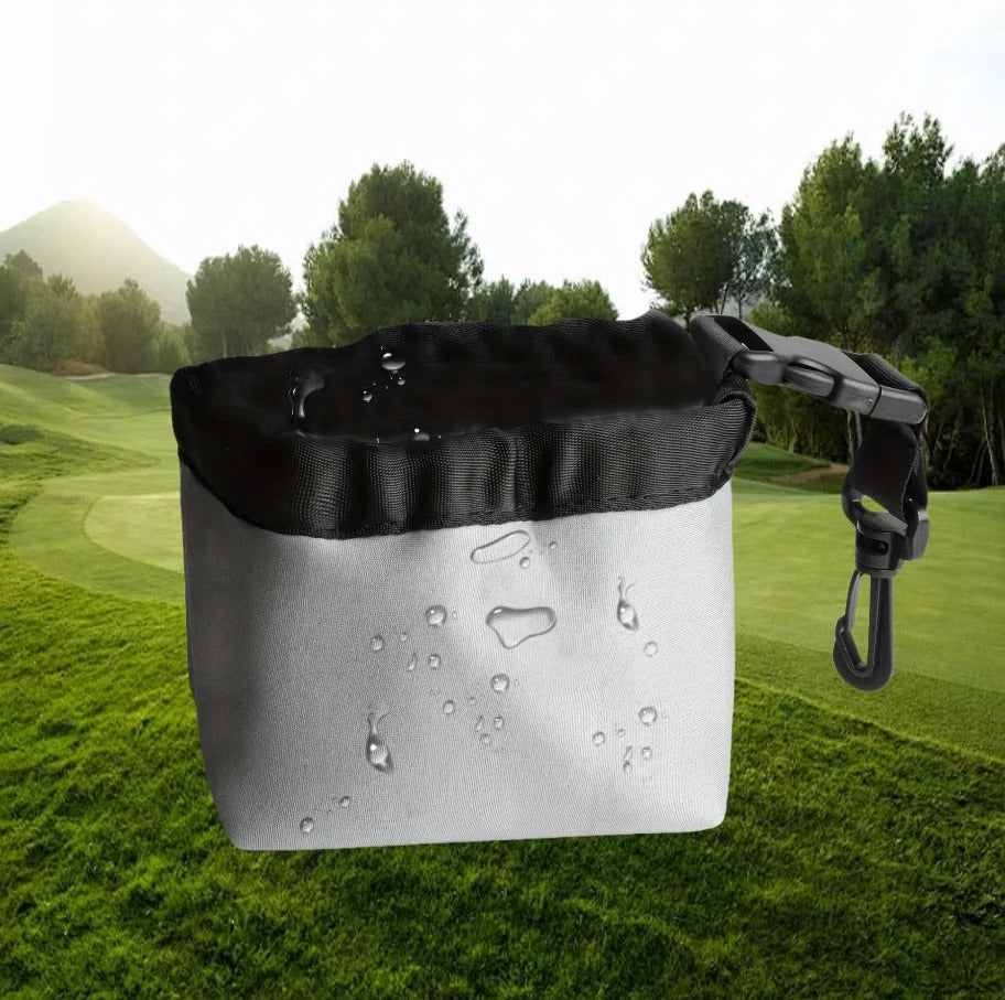 Waterproof Golf Club & Ball Cleaning Bag – Machine Washable with Buckle Attachment